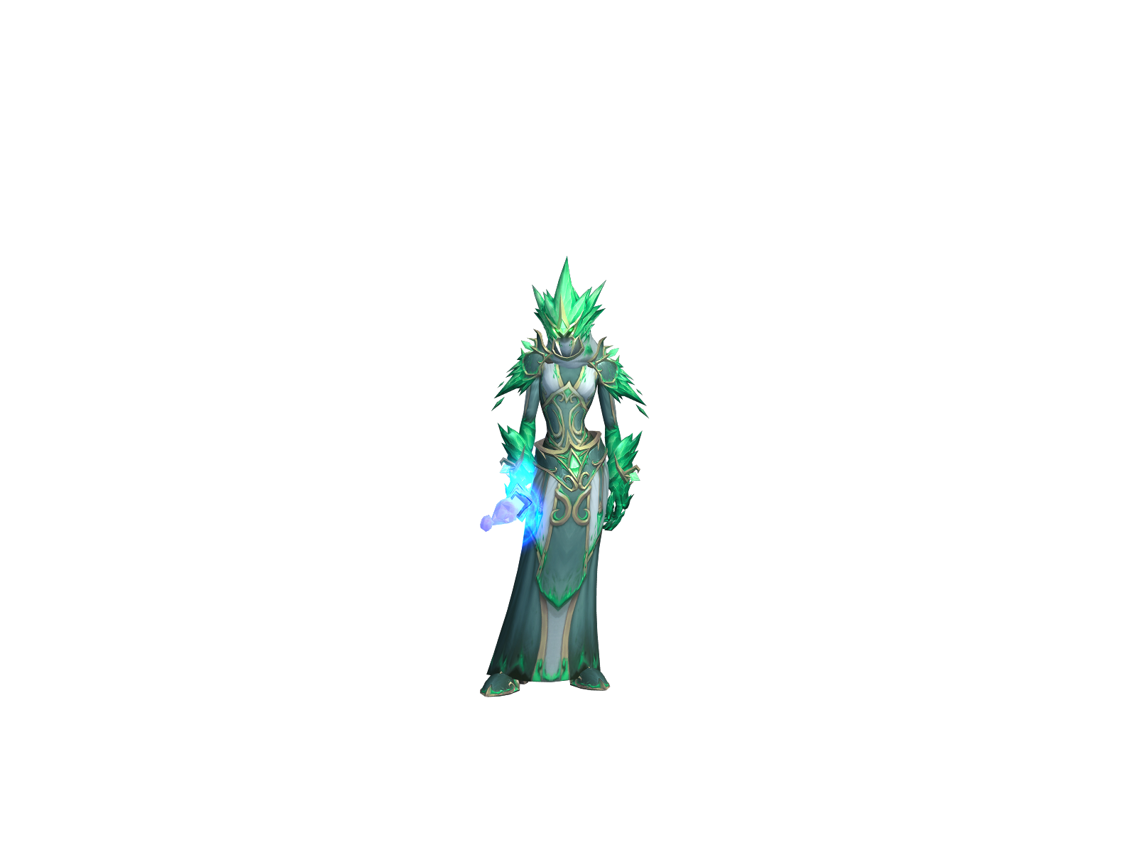 Annadiva 3D character render