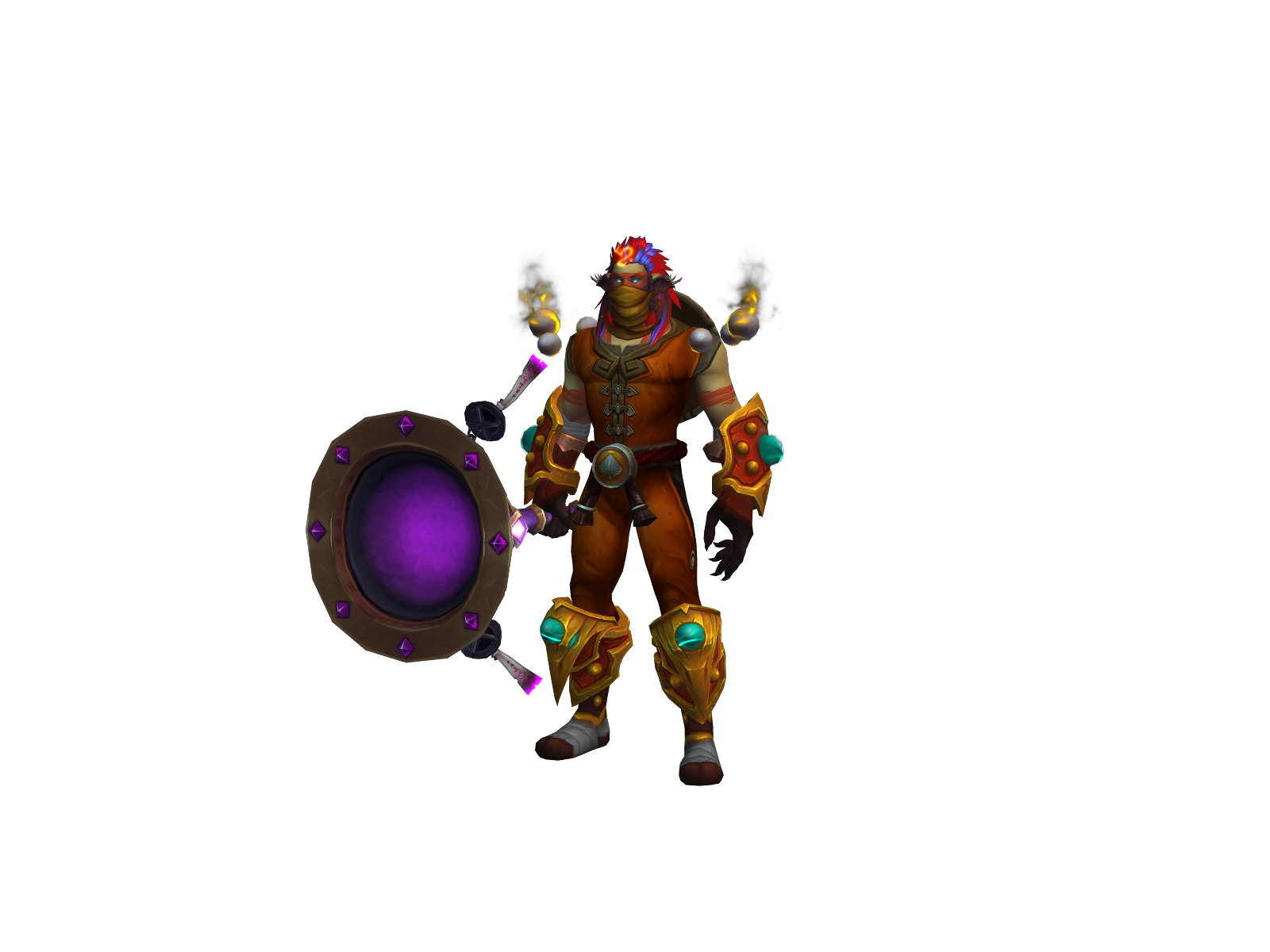 Pasta 3D character render