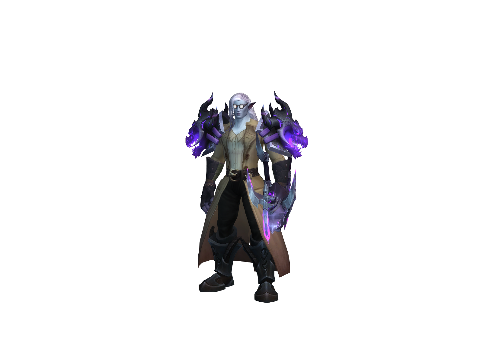 Glavin 3D character render