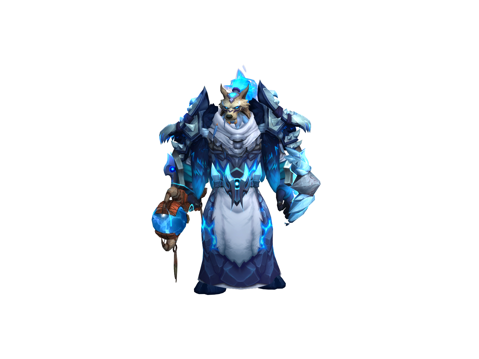 Bluedomino 3D character render