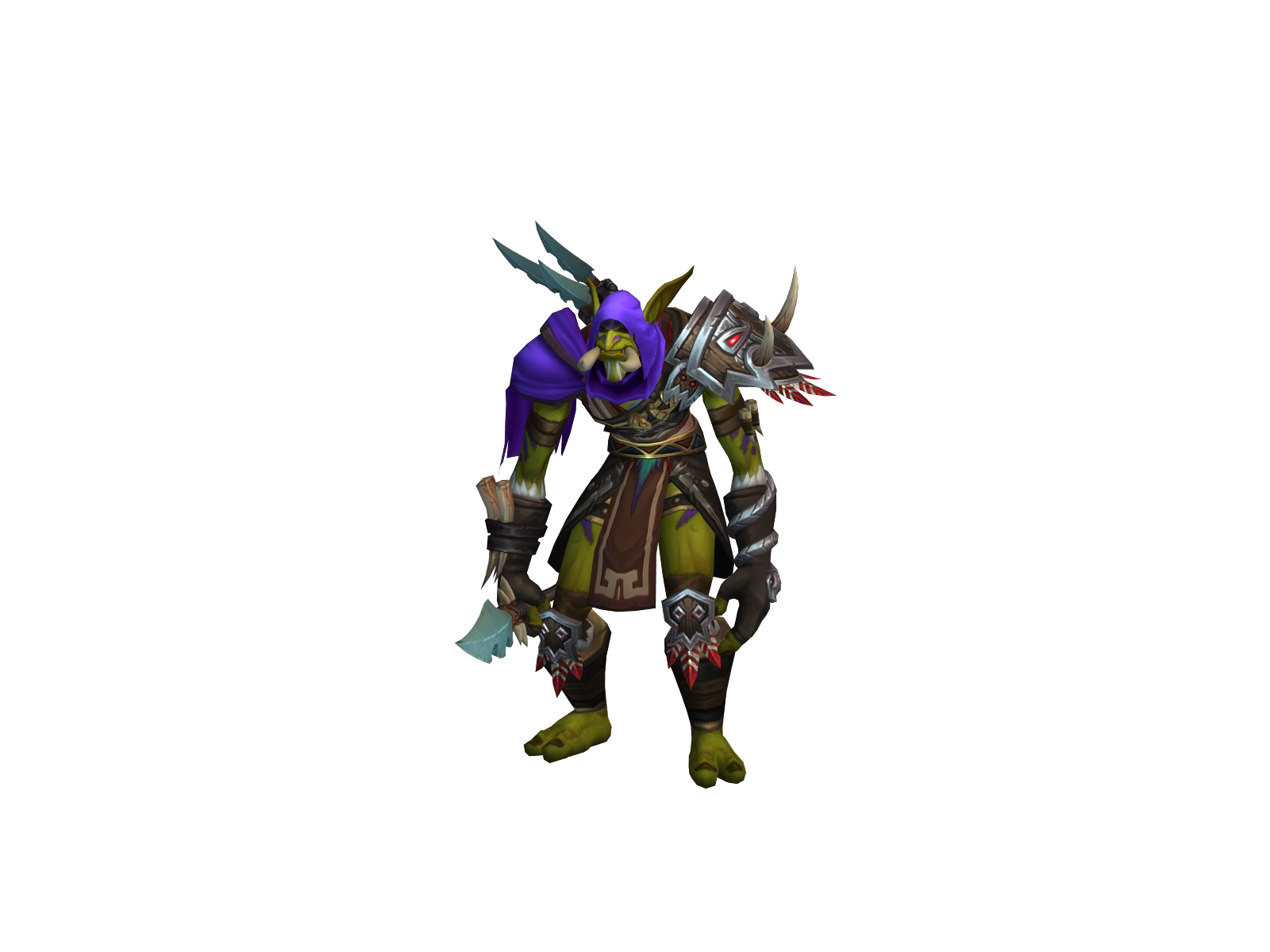 Lorjín 3D character render