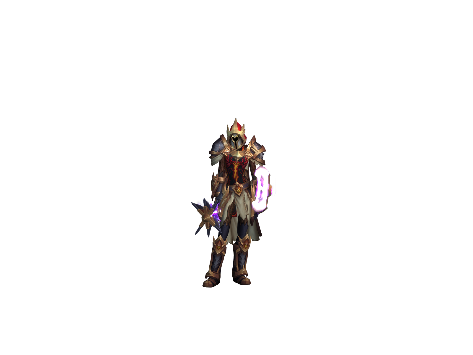 Alkaiae 3D character render
