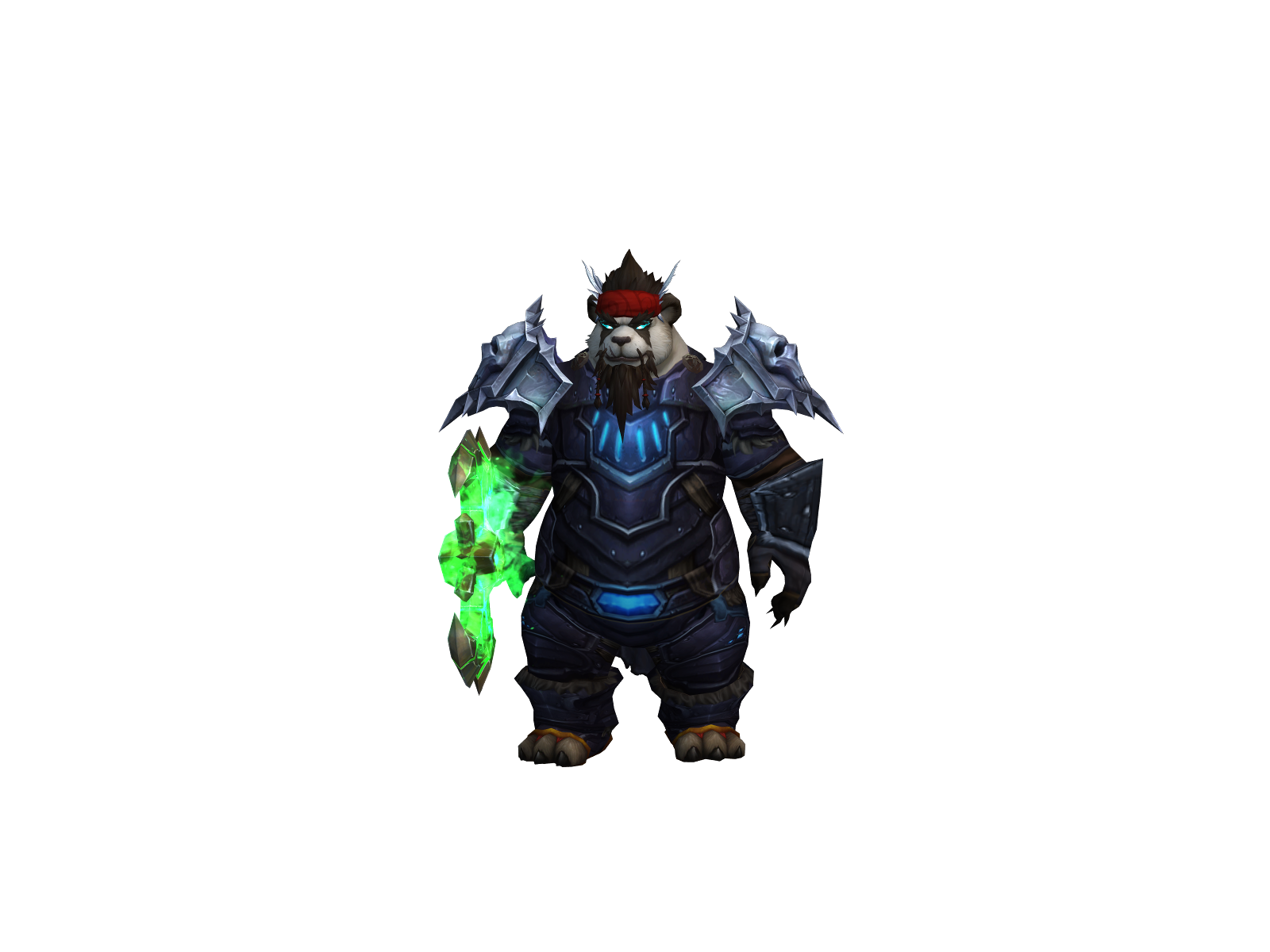 Noodlemancer 3D character render