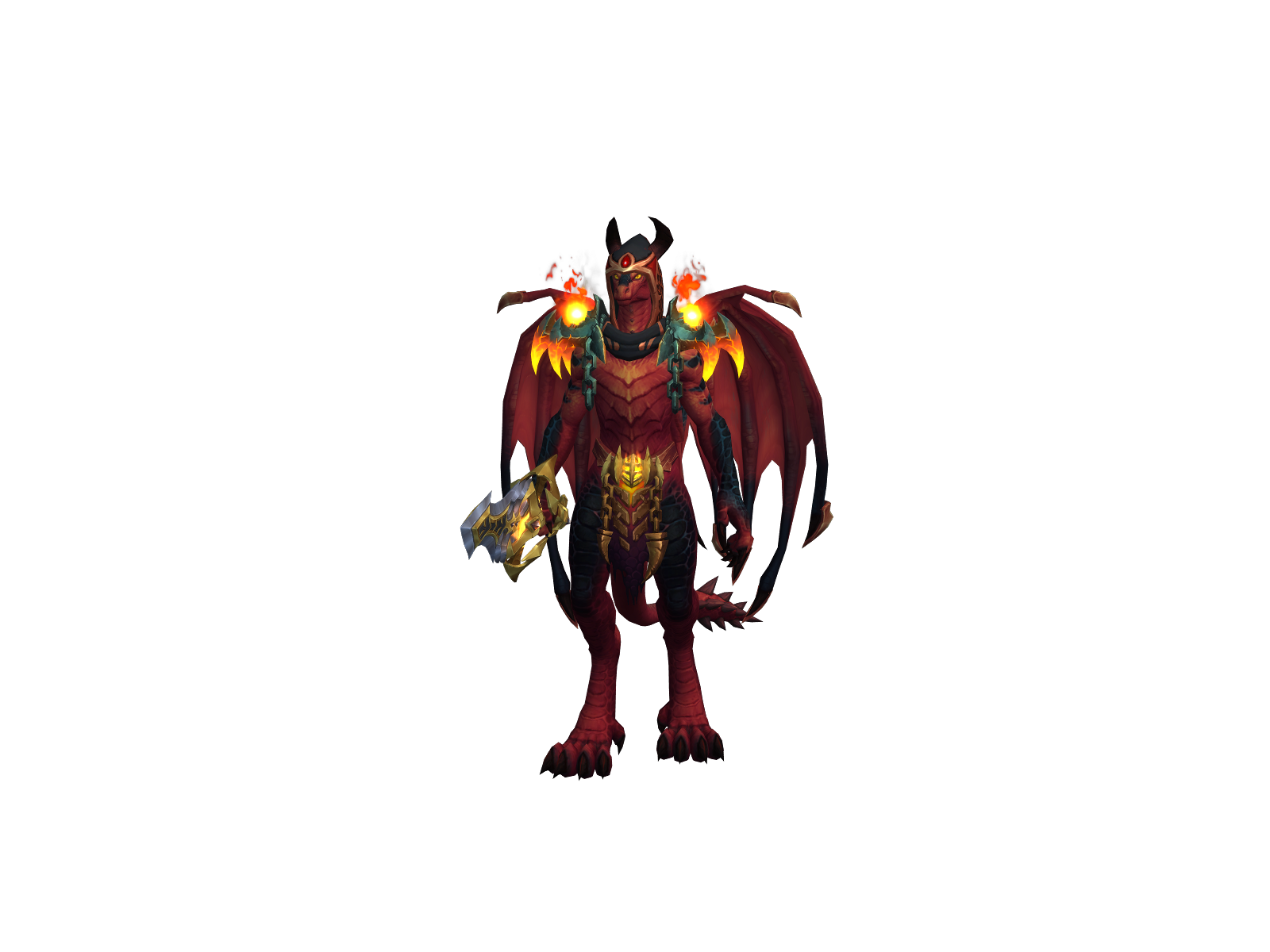 Purphaze 3D character render