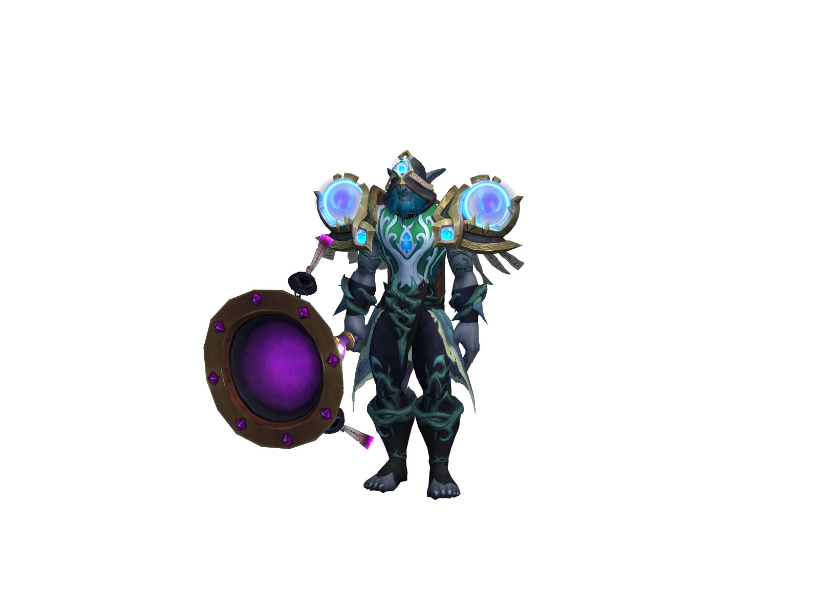 Pud 3D character render