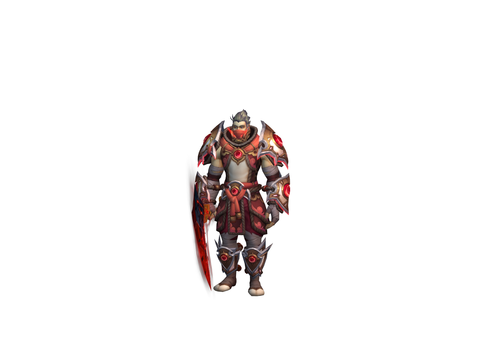 Vakt 3D character render