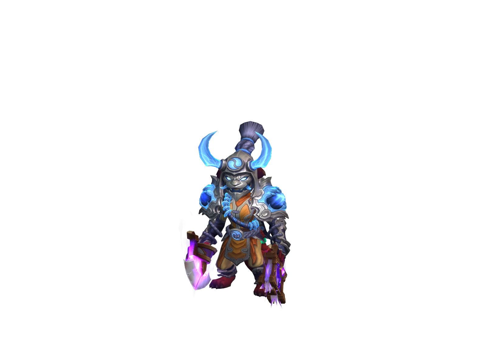 Soco 3D character render