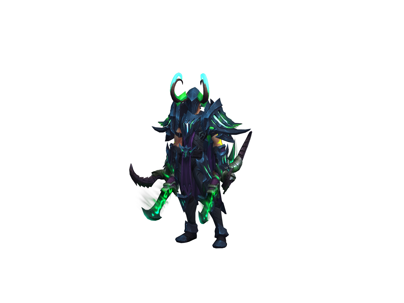 Daemon 3D character render