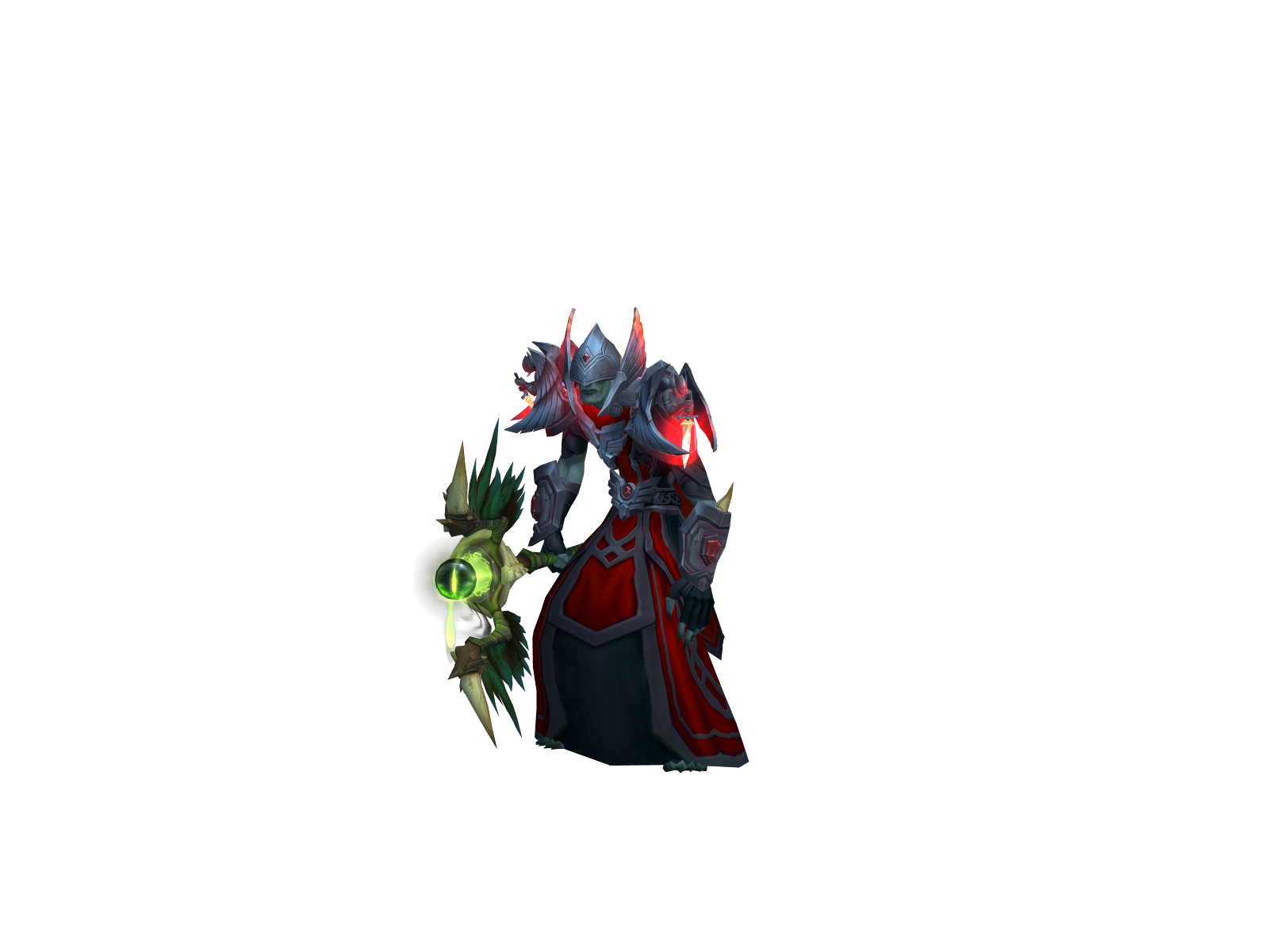 Punkpriest 3D character render