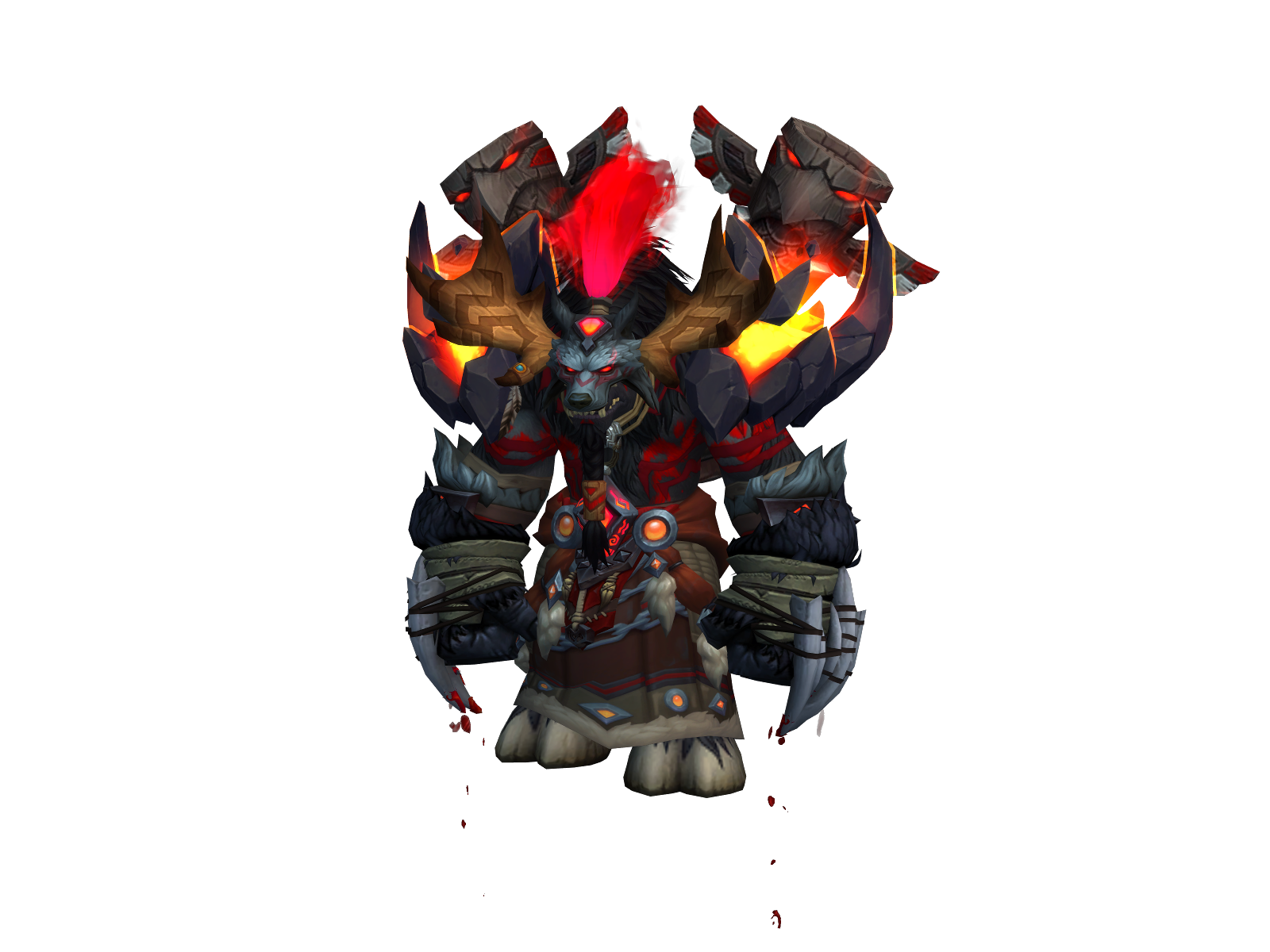 Zibrax 3D character render