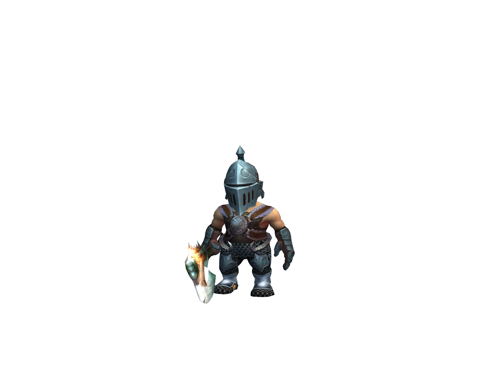 Thornzer 3D character render