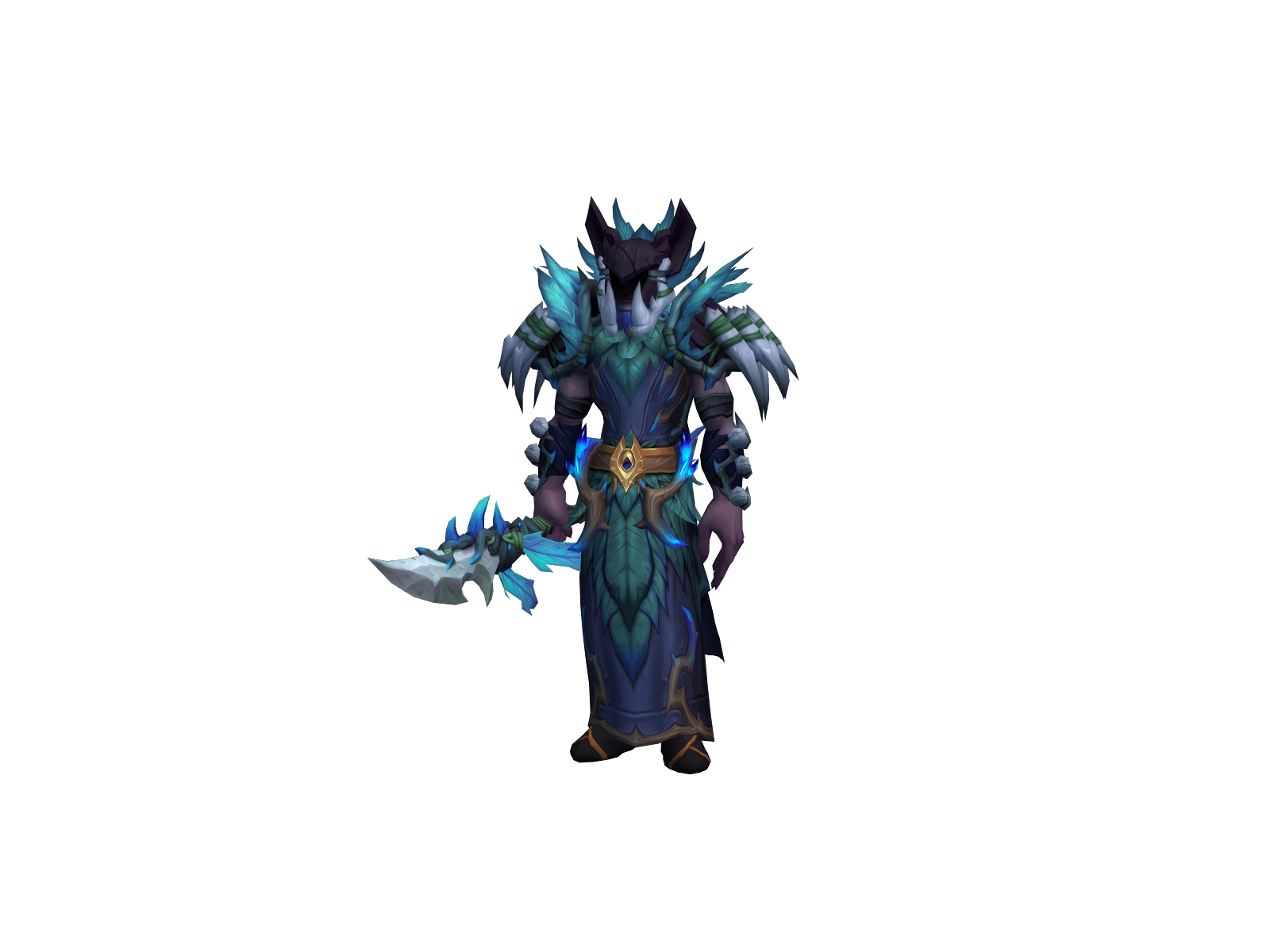 Coranthor 3D character render