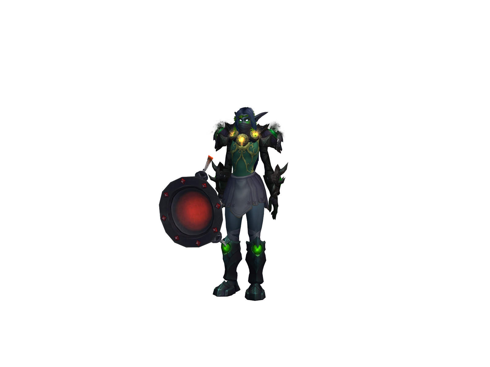 Obliviòn 3D character render