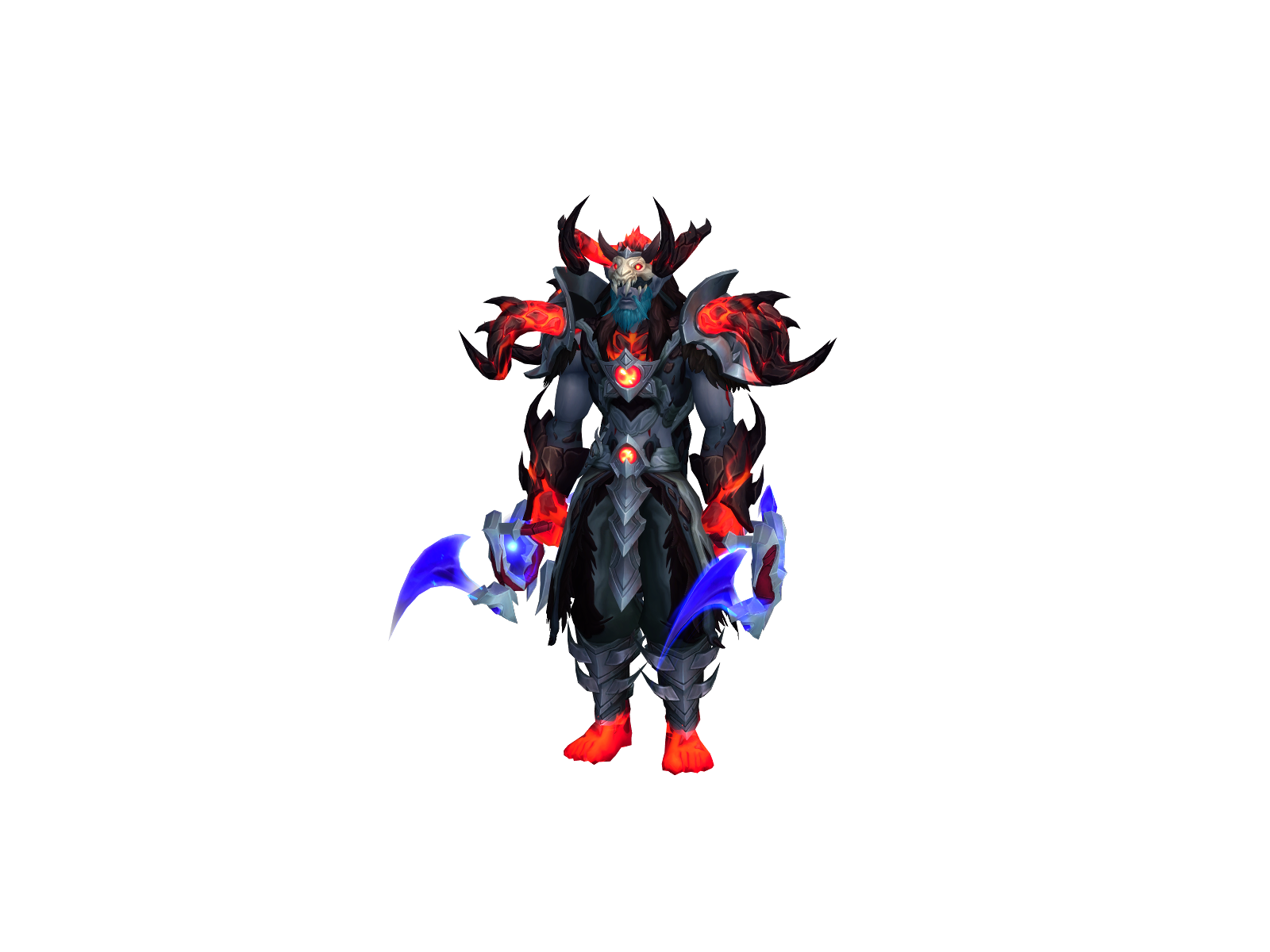 Yuge 3D character render