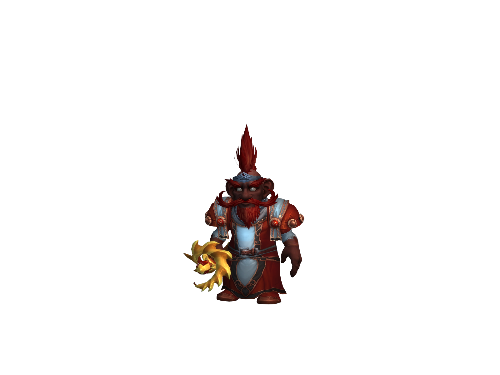 Harp 3D character render