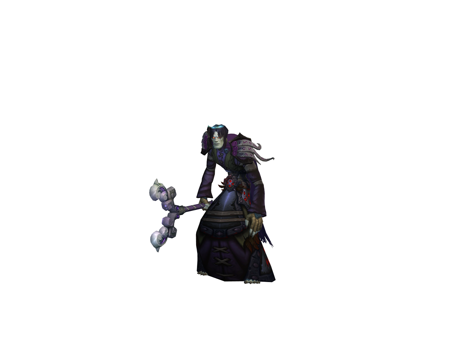 Soulshroud 3D character render