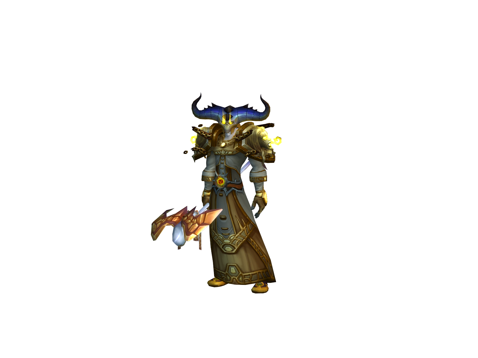 Maesta 3D character render