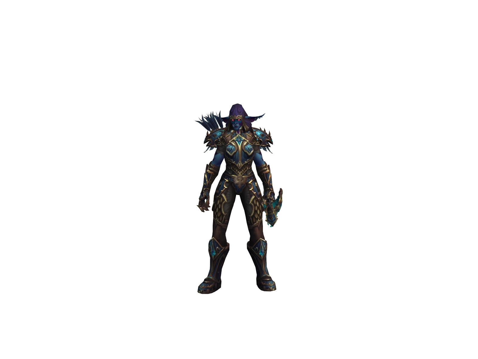 Babouin 3D character render