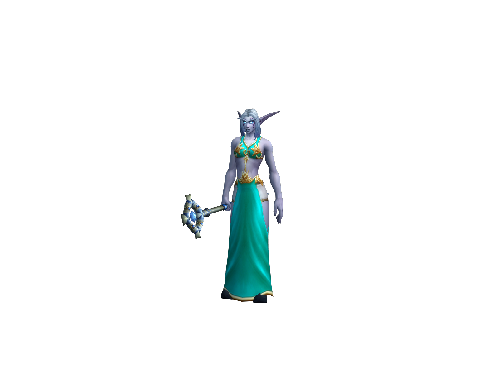 Araso 3D character render