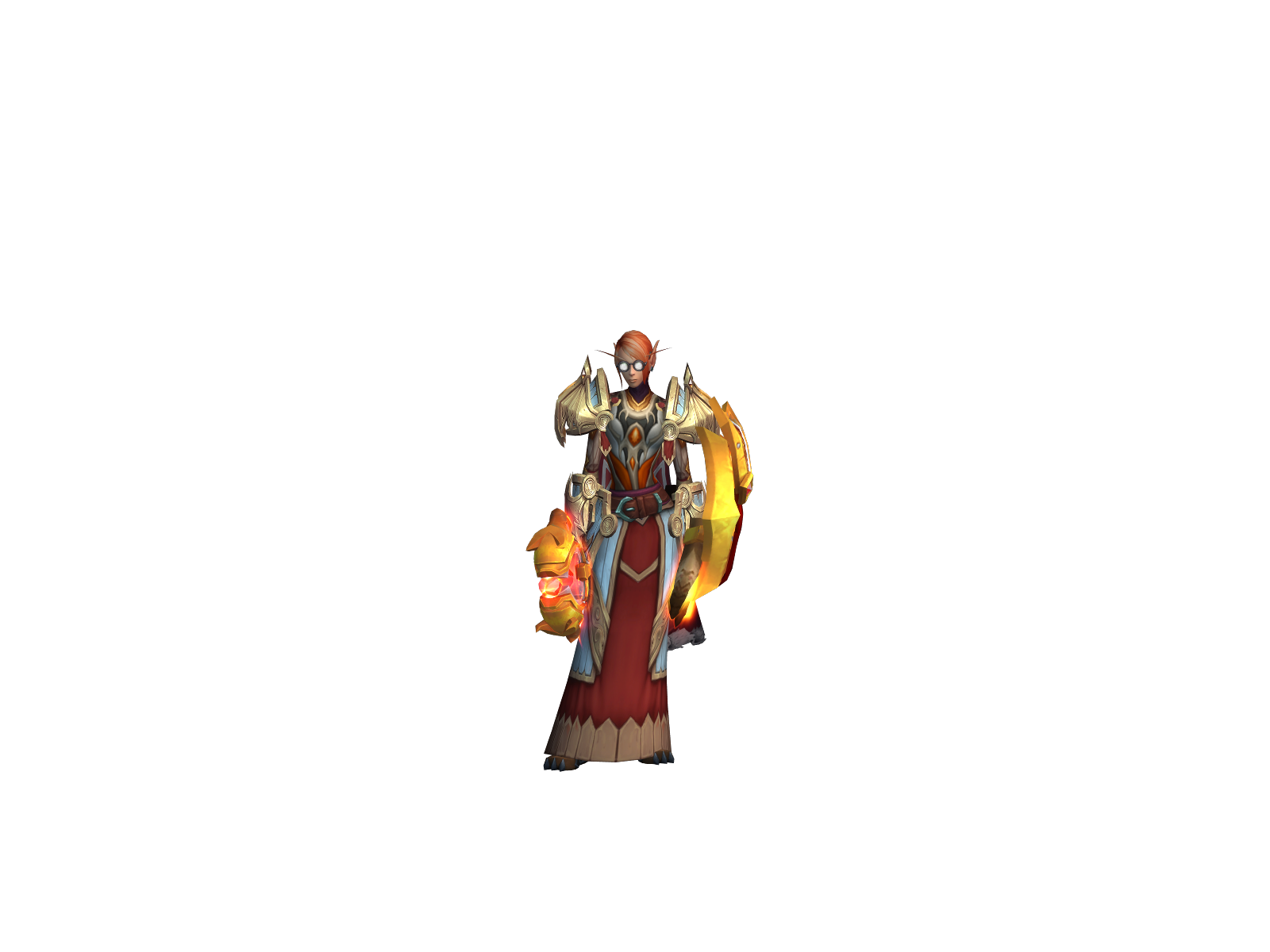 Solarean 3D character render
