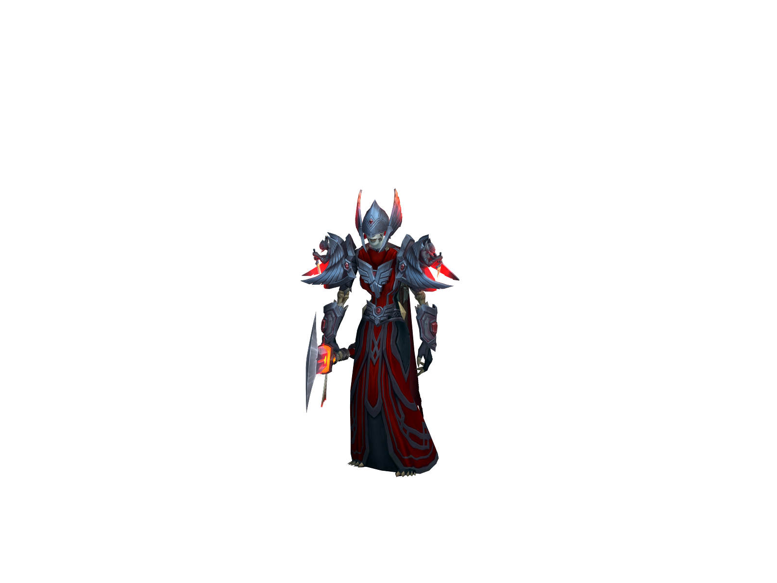 Heaker 3D character render