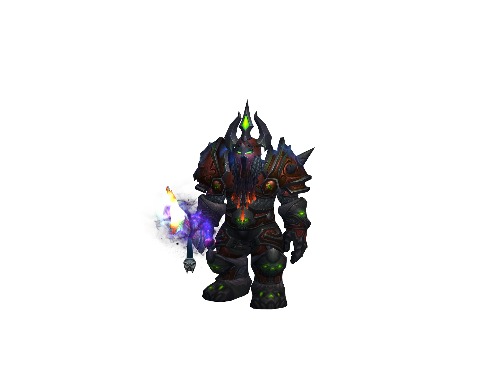 Hodur 3D character render