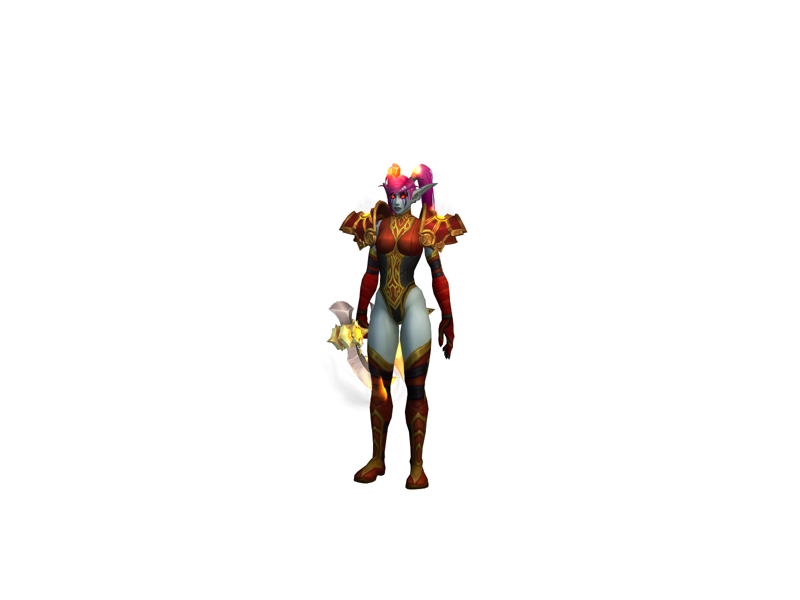 Goopybustion 3D character render