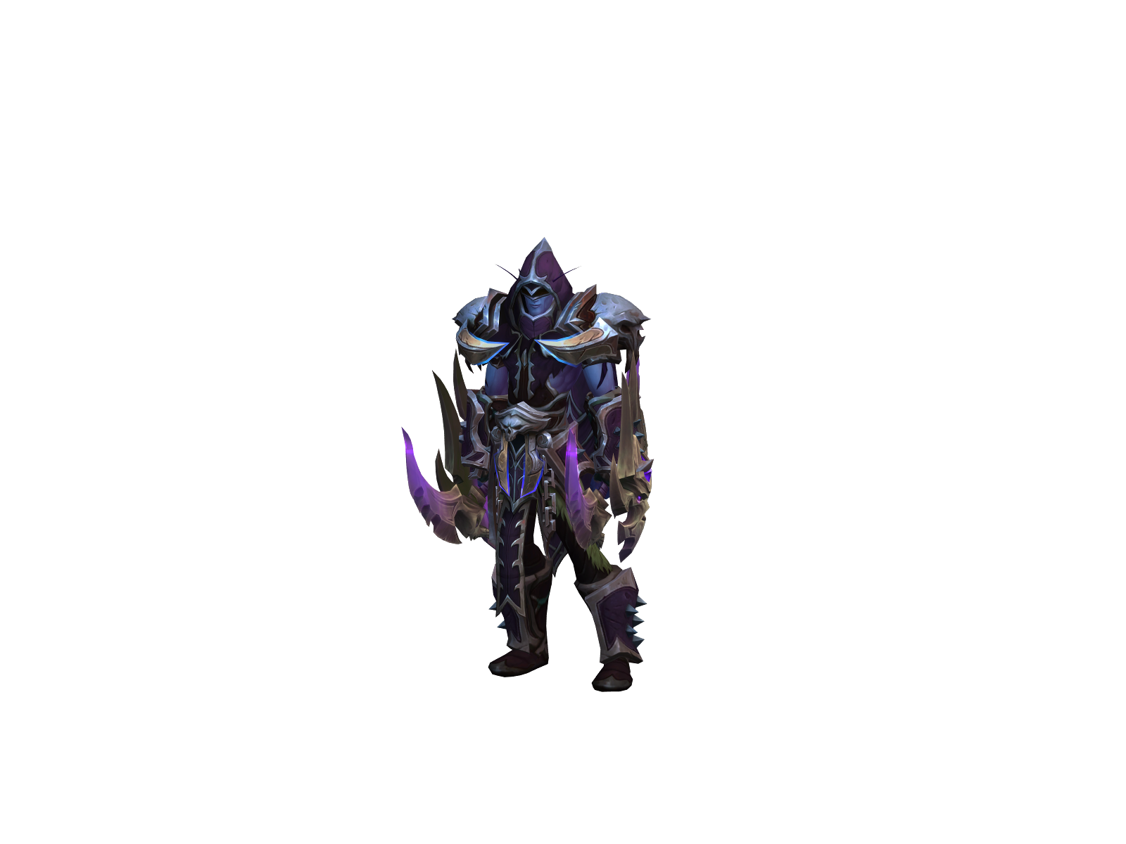 Warptrace 3D character render