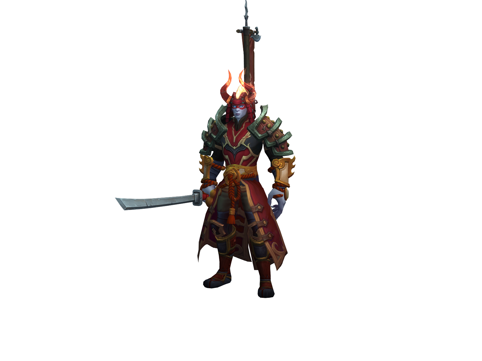 Bloodskul 3D character render