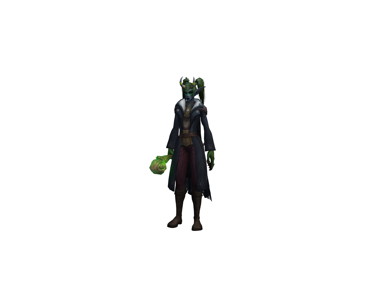 Jadescar 3D character render