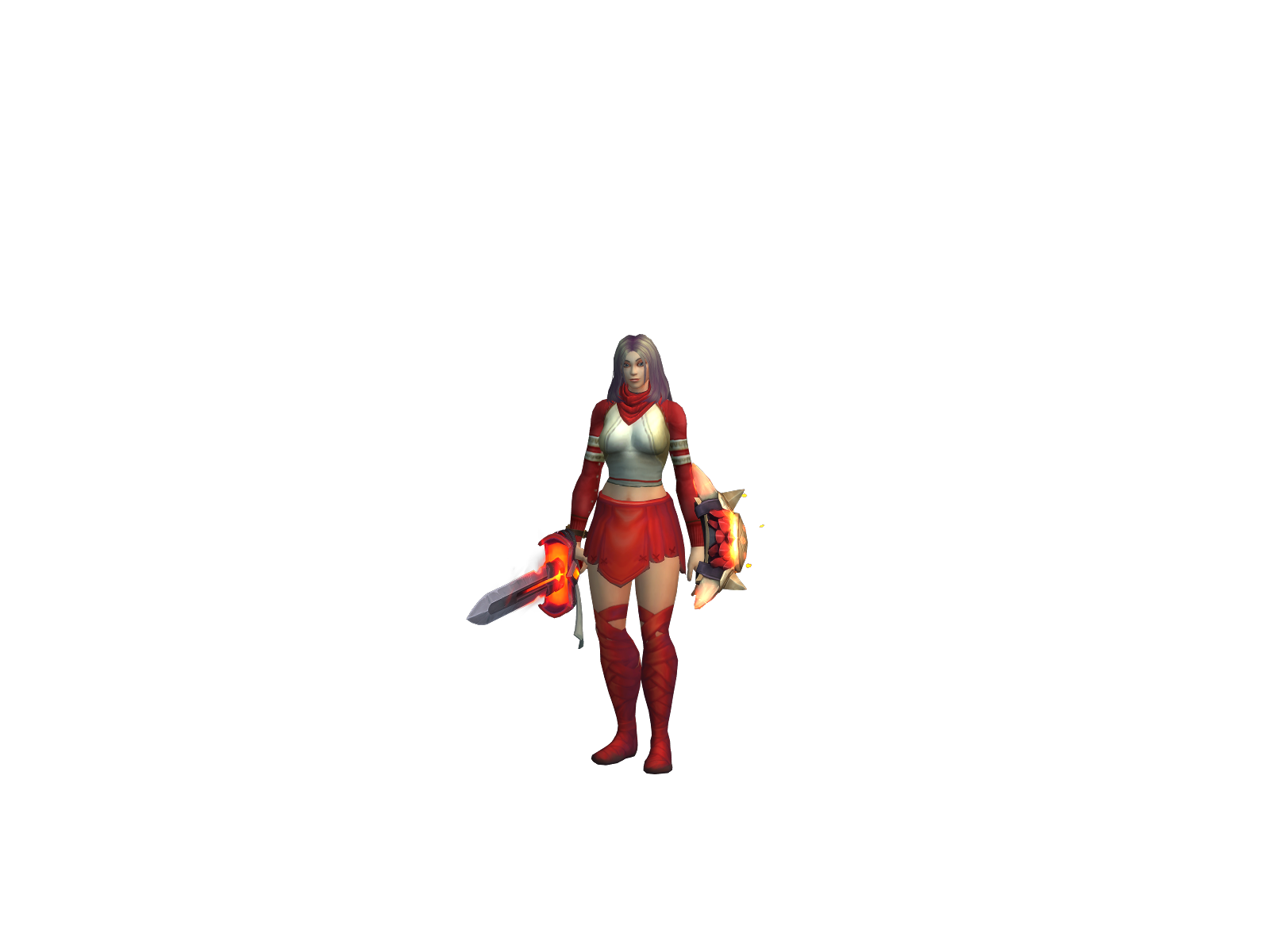 Catribution 3D character render