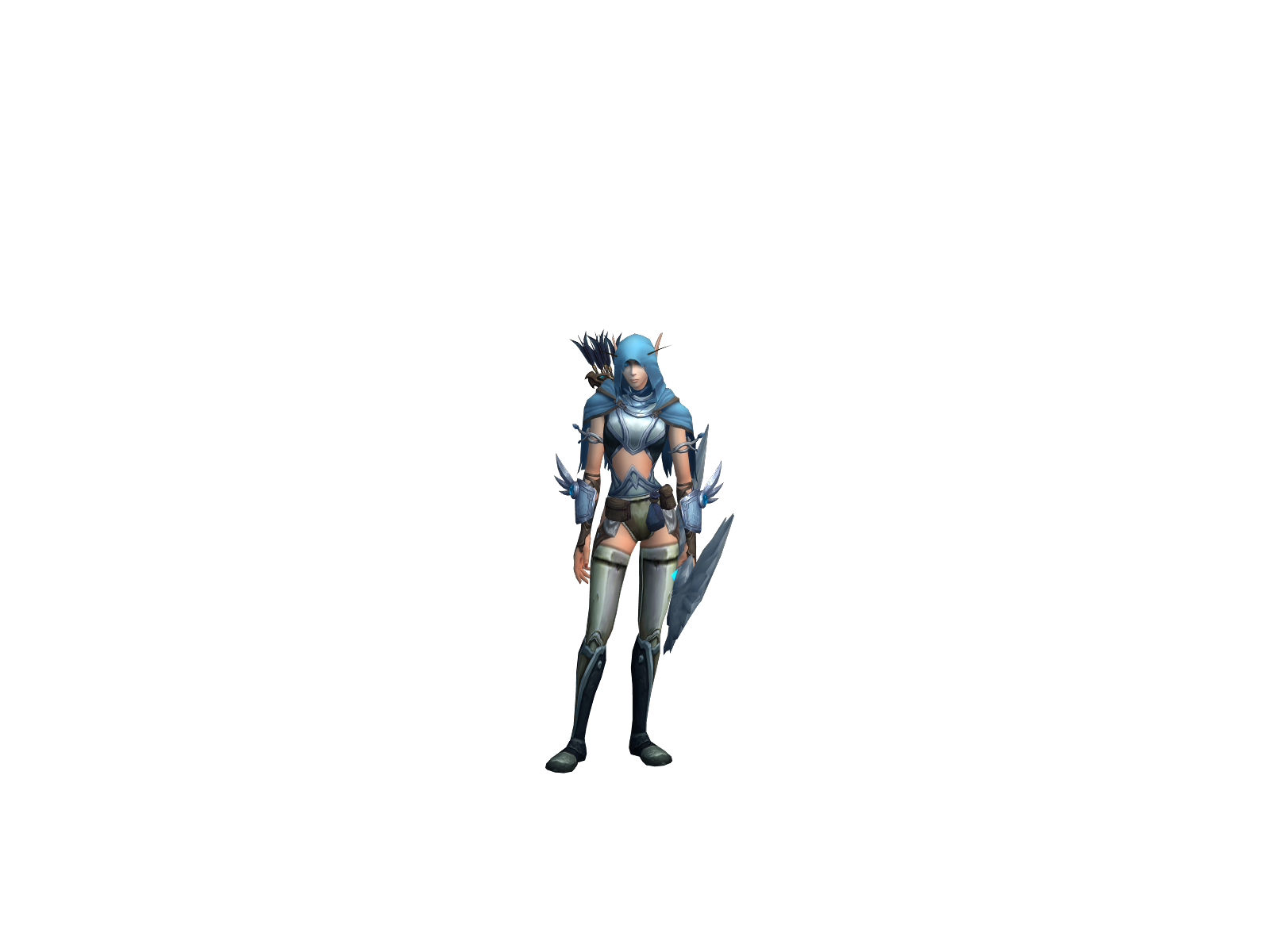 Farstrïder 3D character render