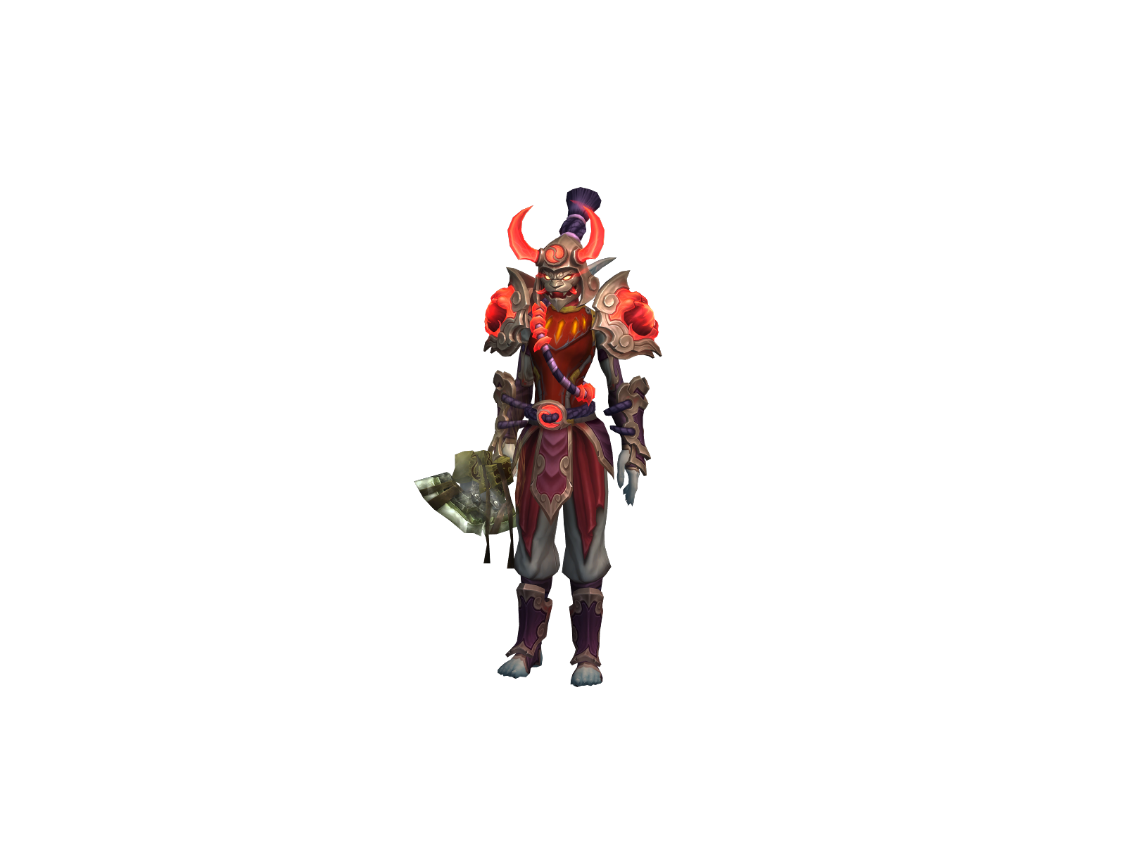 Deprex 3D character render
