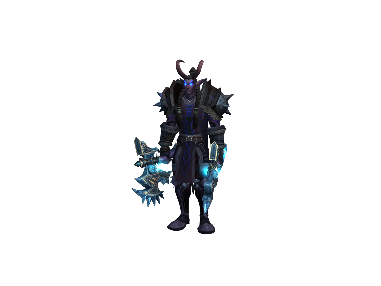 Kneescar 3D character render
