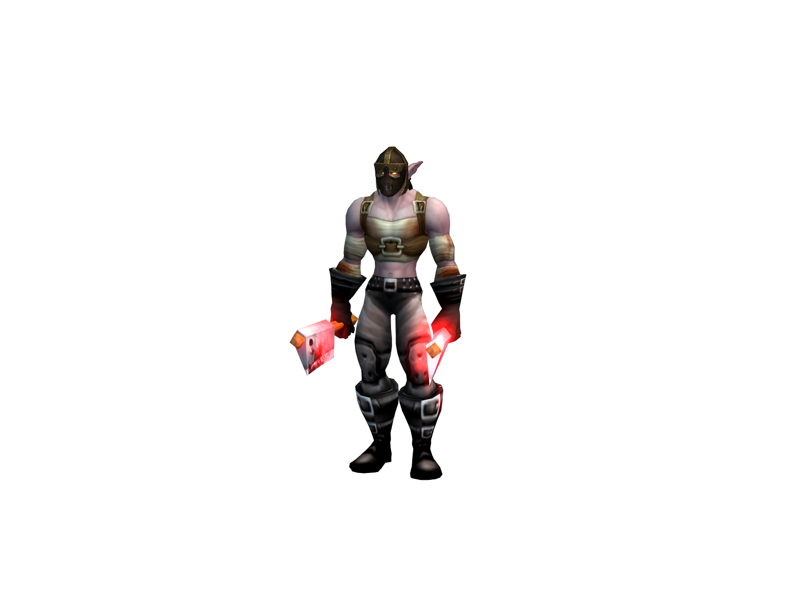 Vacavillain 3D character render