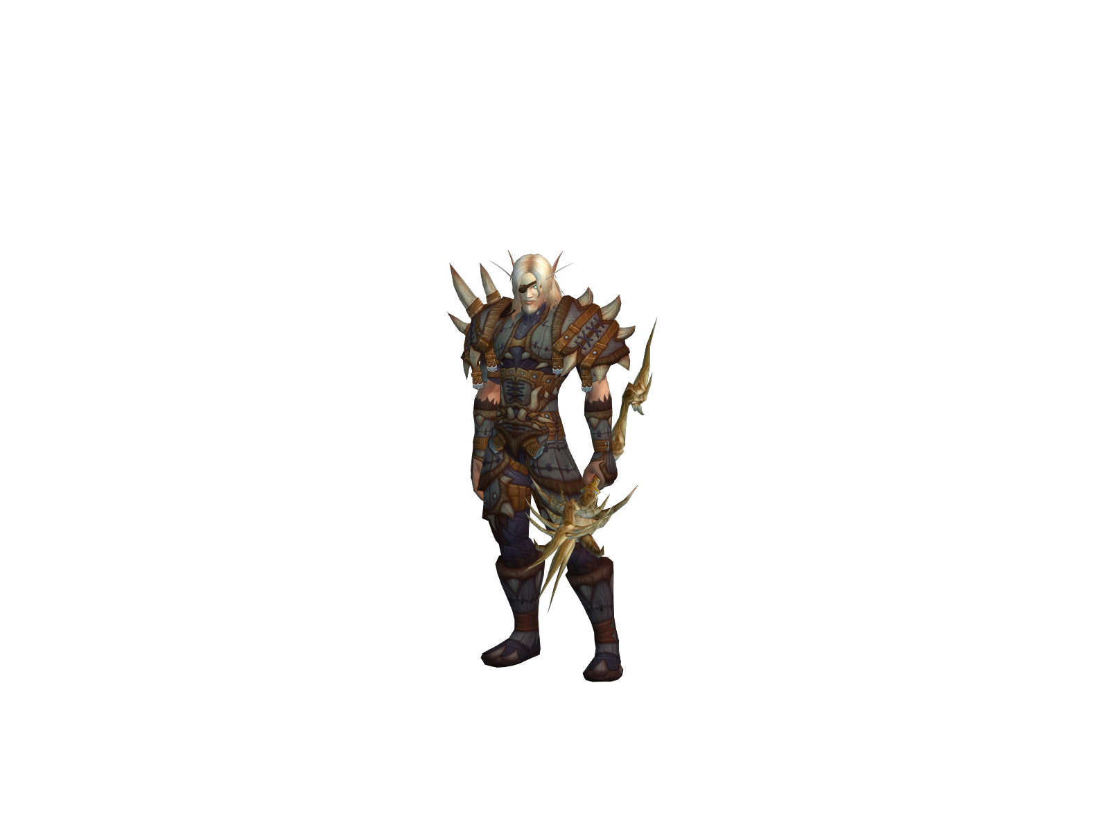 Chamiunt 3D character render