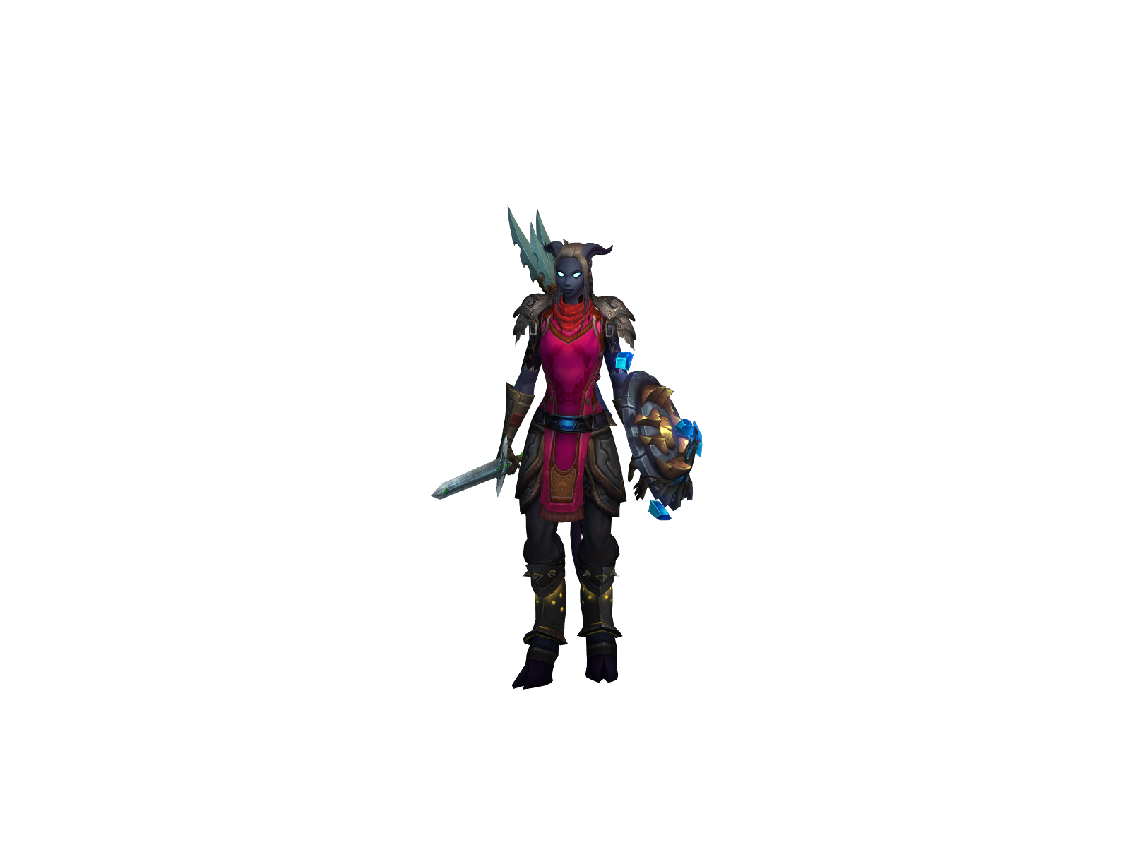 Kialla 3D character render