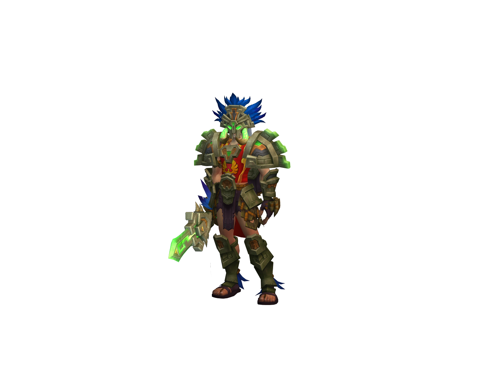 Ðova 3D character render