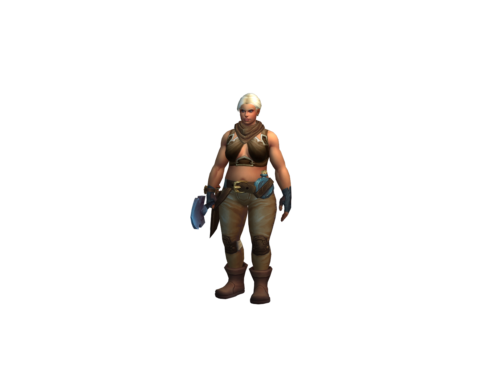 Thornefall 3D character render