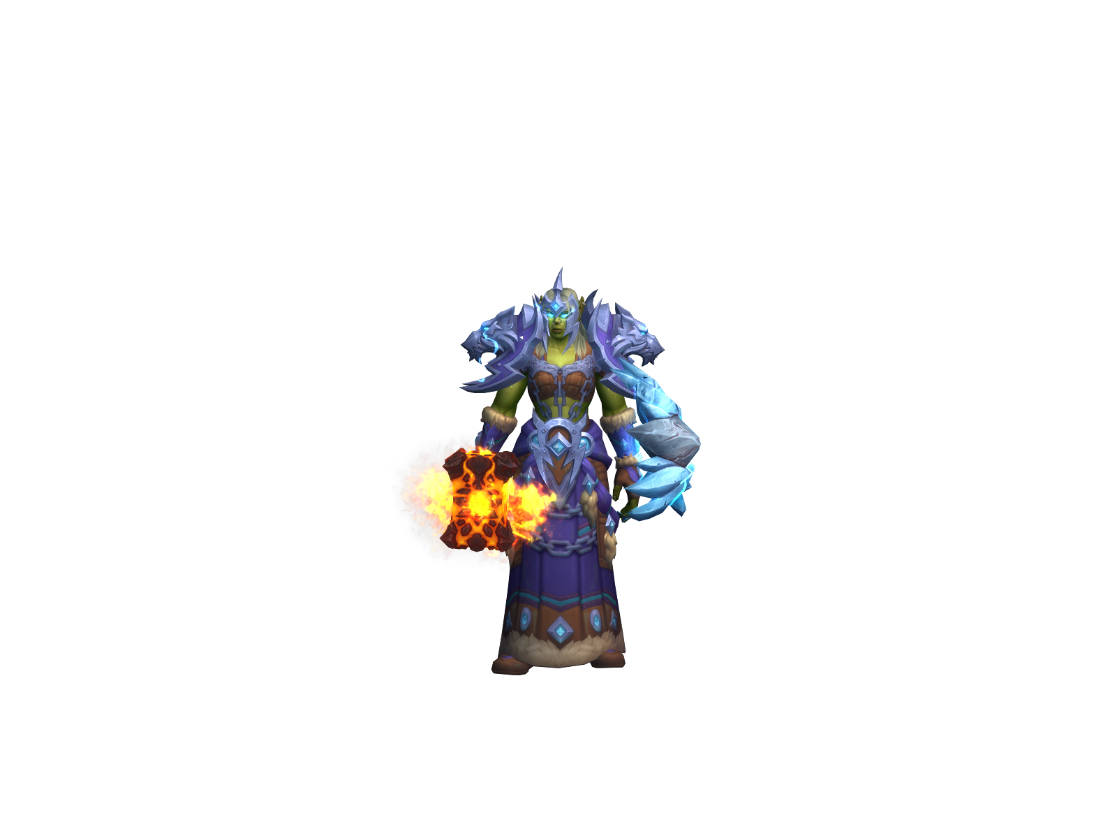 Shamnn 3D character render