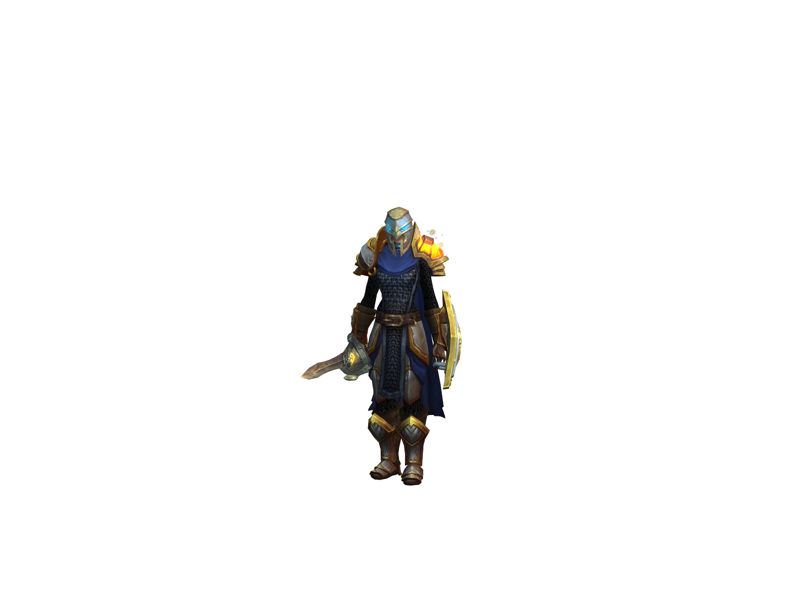 Cychak 3D character render