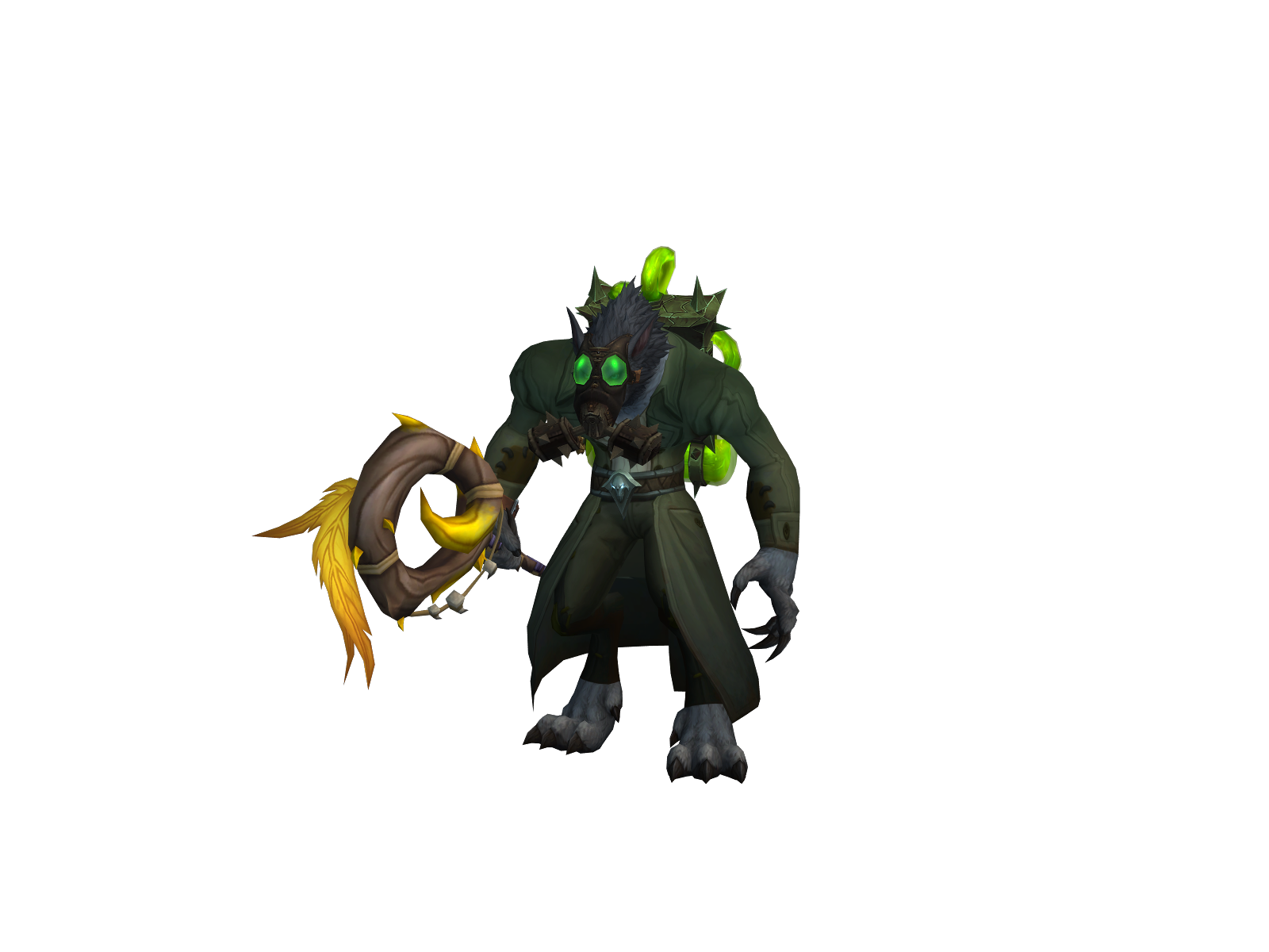 Alndron 3D character render