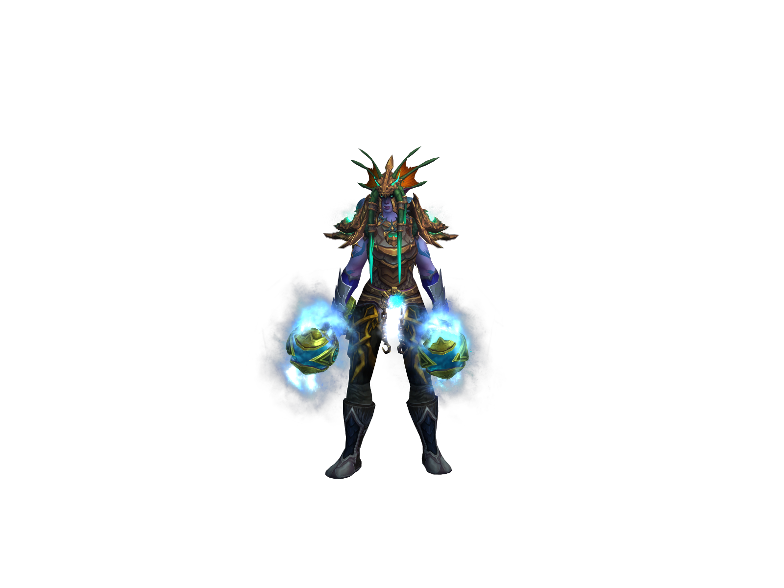 Nazjari 3D character render