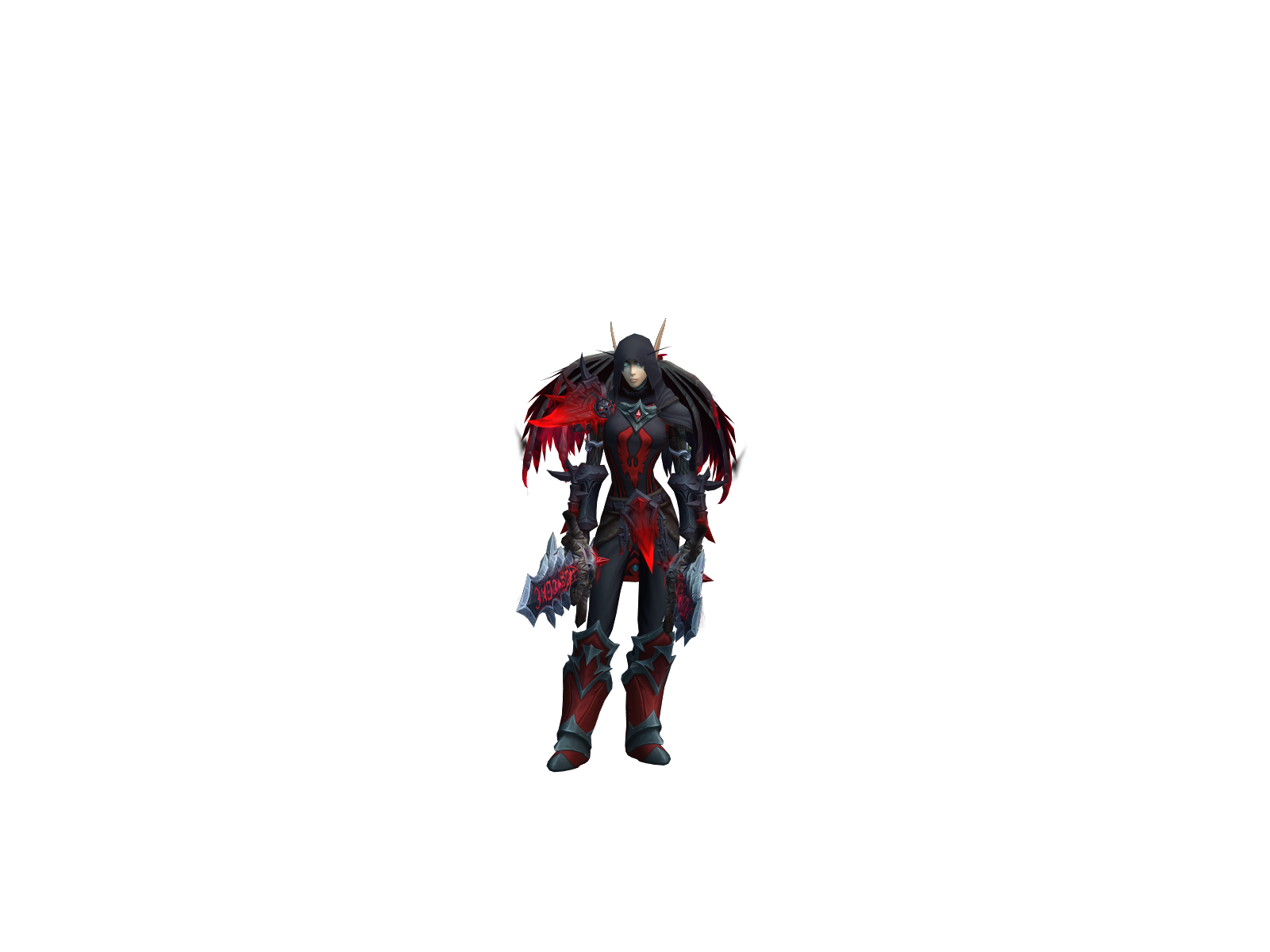 Lilyblight 3D character render
