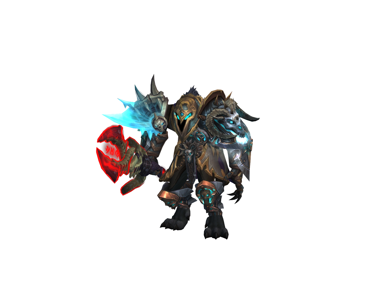Alzharade 3D character render