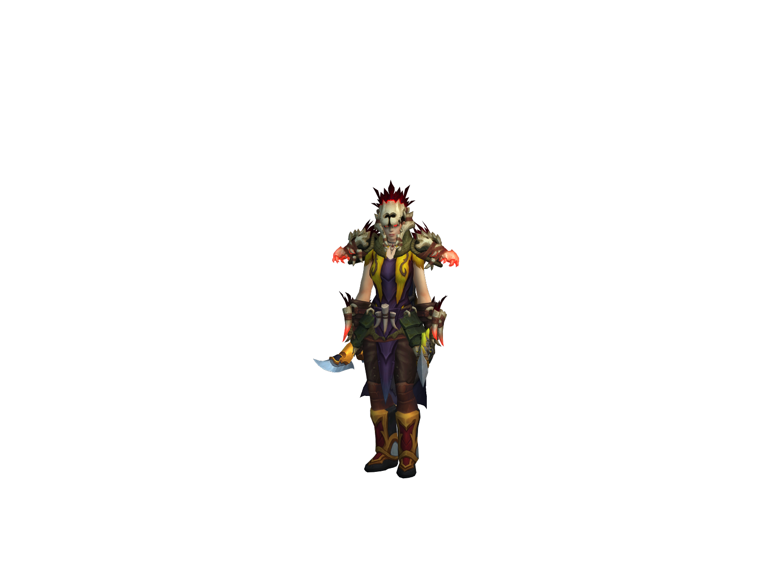 Bangin 3D character render
