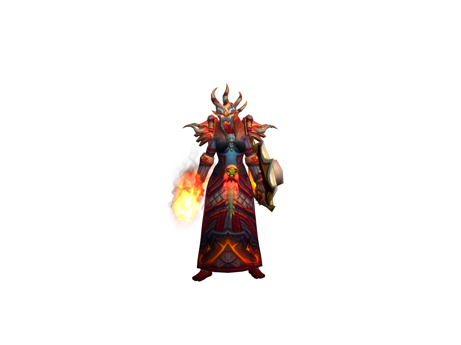 Arakaali 3D character render