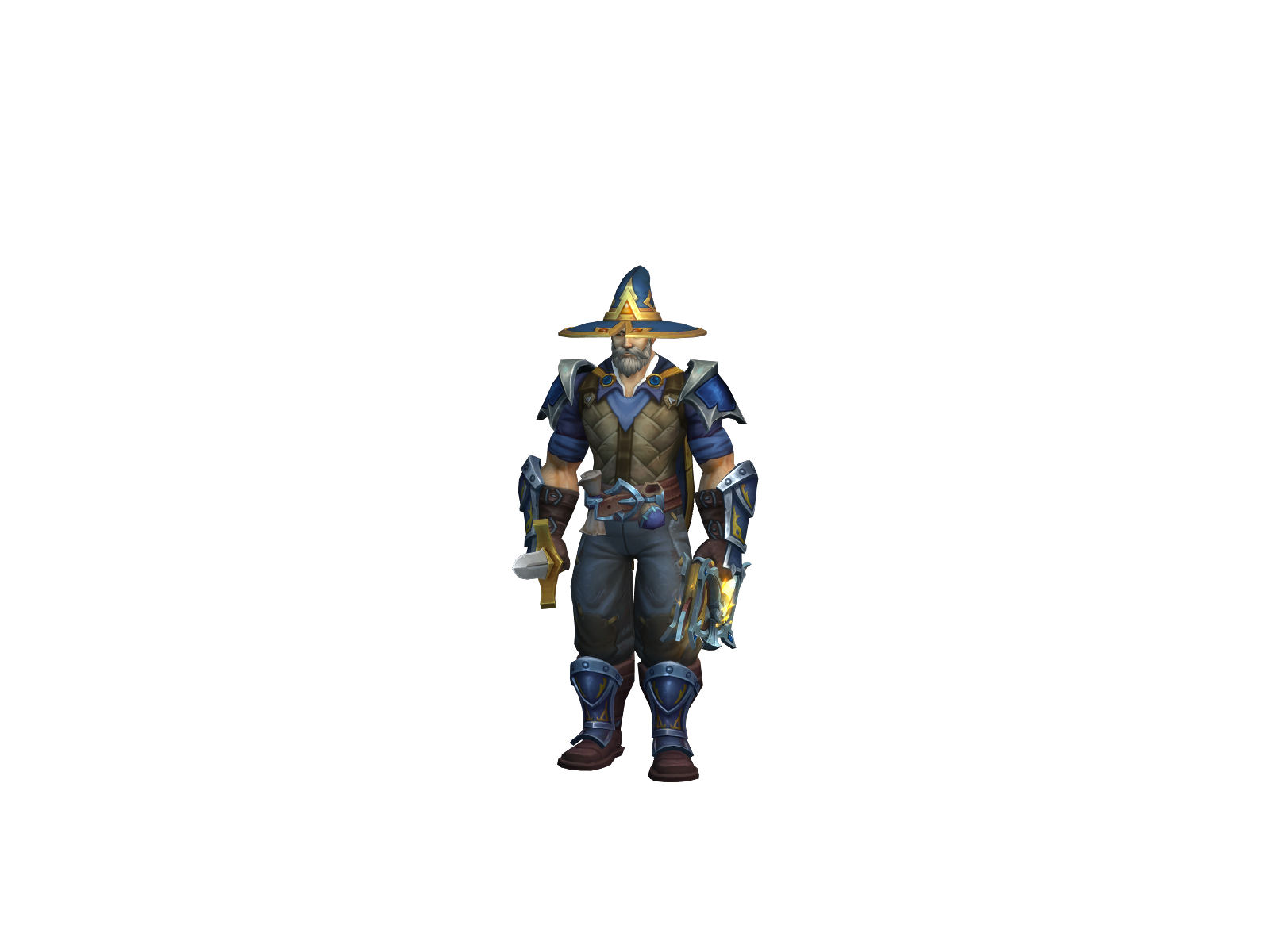 Sluop 3D character render
