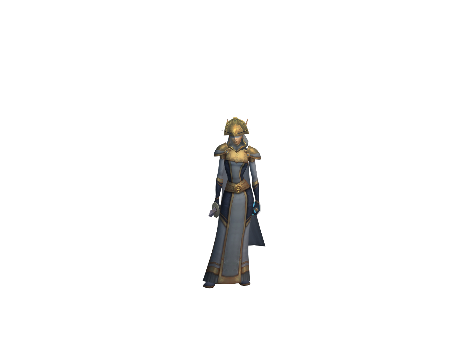 Ladu 3D character render