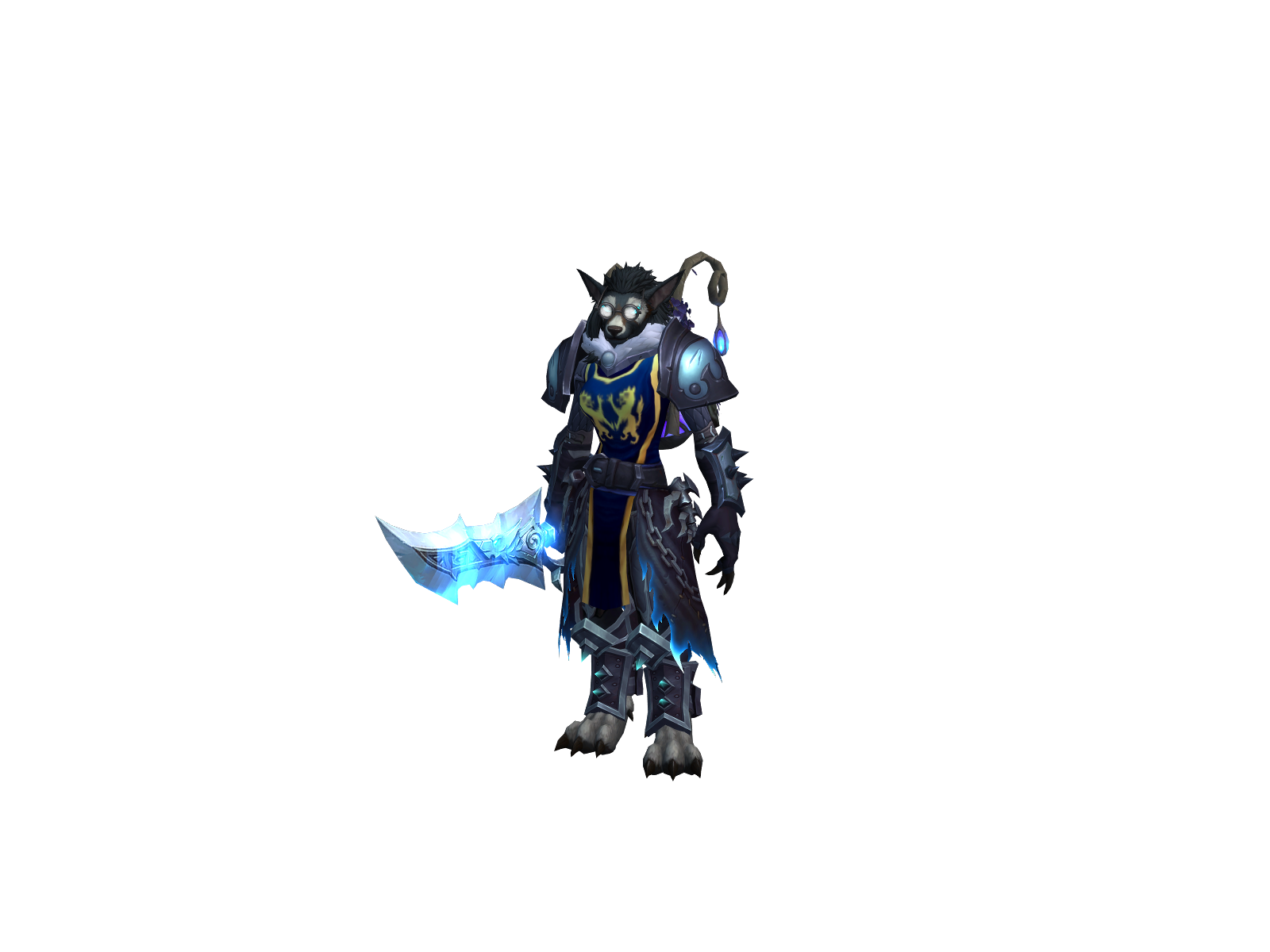 Velveana 3D character render